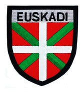 Parche Bordado Bandera Euskadi Vasca 0