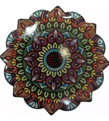 JTA Store Technology Mandala Magnet Small in Ceramic Various Designs 0