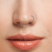 Cis Jewelry Piercing Aro Clicker Ojo Simple Oreja Septum Nariz Titanio 1