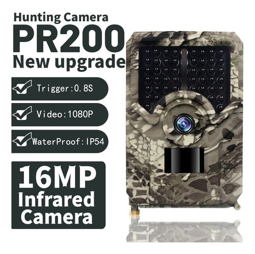 Universo Binario Trail Camera with Motion Sensor for Photos and Videos - Model PR200 0