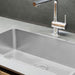 Aqualia Kitchen Sink Stainless Steel Simple 76.2x45.7x23cm Under-Mount 1