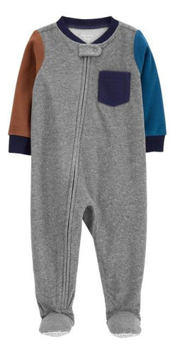 Carter's Micropolar One-Piece Pajama for Boys Up to 4 Years 5