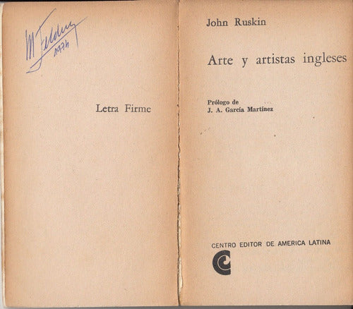 Arte Ingles Prerrafaelismo Y Obra De Turner John Ruskin 1968 1