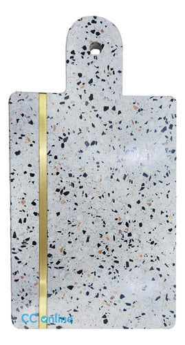 Nonfork® Terrazzo and Gold Handle Board 2