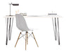 Modern Scandinavian Desk with Reinforced Hairpin Legs 90x45 Top 0