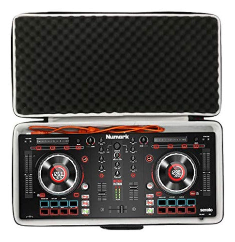 Khanka Hard Travel Case Replacement for Numark Mixtrack Platinum FX / Pro 3 0