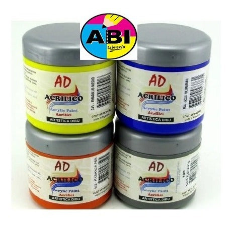 A-D Acrilico Decorativo Pote 200 Ml.artistica Dibu 2