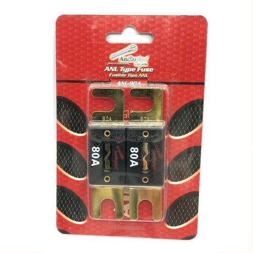 Audiopipe Blister of 2 Fusibles ANL 80 Amperes 0