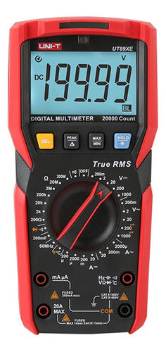 Uni-t Tester Multímetro Digital Truerms Lpf Ut89xe 0