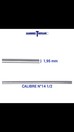 ALAMBRES TREFILAM Rhombus Wire 1 Meter X 10 M X 2 Inches (5cm) Gauge No. 14 1/2 3