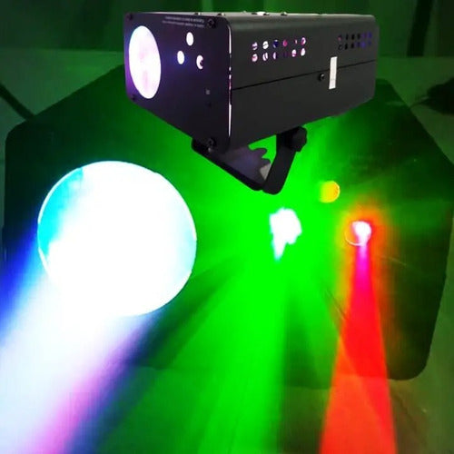 Canhão Laser Jogo De Luz Rgbw  Iluminação P/ Festa Tb1318 6