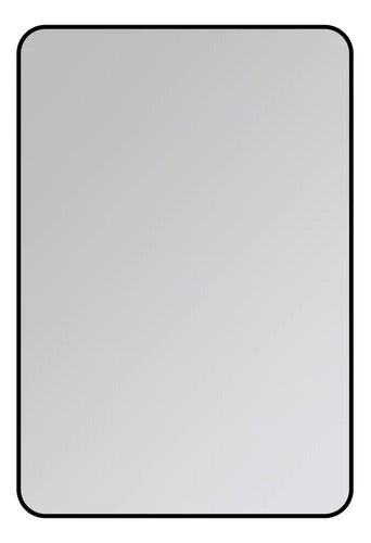 Topdeco Rectangular Mirror 50x70 Cm with Deco Frame - Bathroom 0