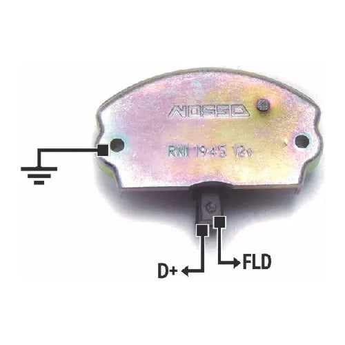 Regulador De Voltaje Alternador T.indiel Rni 1945 0
