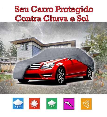 Capa Para Cobrir Carro Renegade Forrada E Impermeável Grossa 7