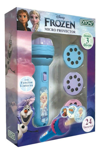 Ditoys Frozen Micro Projector With Flashlight - 24 Original Images 3