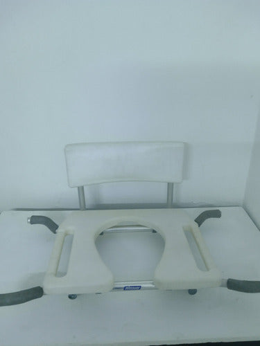 Silla Asiento Baño Bañera Regulable De Aluminio 0