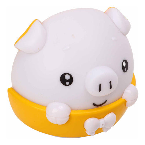 Controle Remoto Night 2.5w Up And Down Lighting Cute Piggy 1