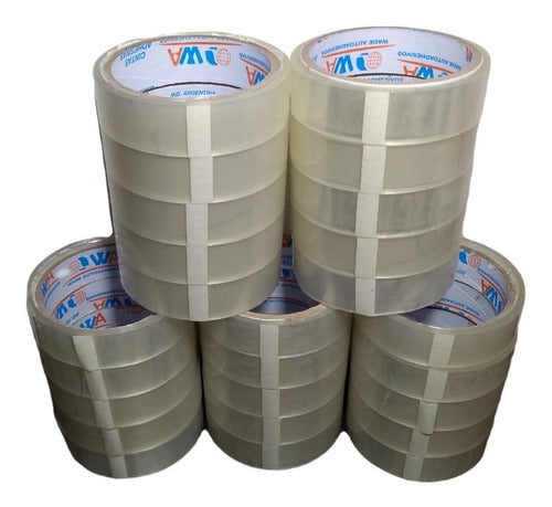 Solocalidades Transparent Adhesive Tape x Unit. 24 mm x 50 Meters 1