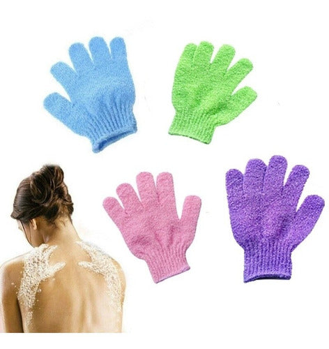 Exfoliating Glove Mitt for Body and Facial Spa, Set of 2 9