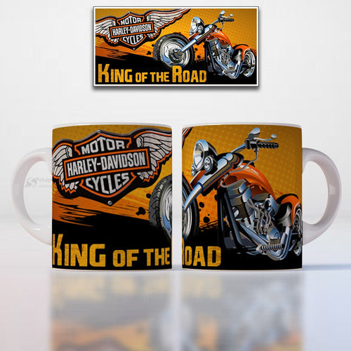 Plantillas Para Tazas Harley Davison , Pack Sublimacion 1