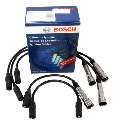 Bosch Kit Tapa + Rotor + Cables + Bujias Vw Gol Ab9 Iii Power 1.6 2