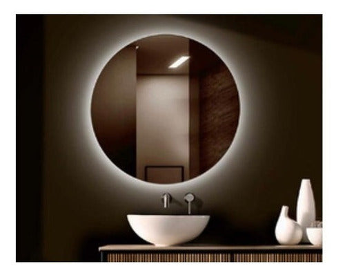 Lucio Di Reggio Round LED Mirror 1 Meter F005 Modern Hanging 1