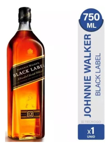 Whisky Johnnie Walker Black Label 1L x3 1