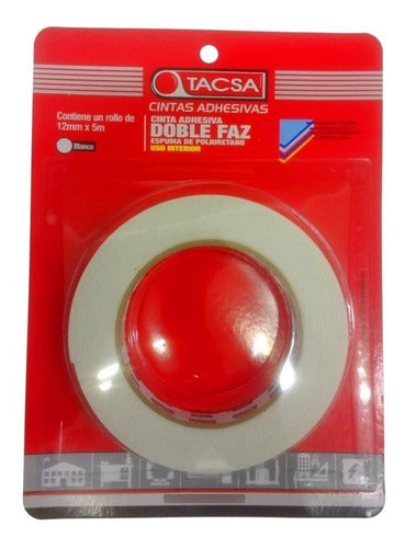 Tacsa Double-Sided Adhesive Tape 24mm X 2 Mts 1