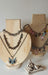 Handmade Wooden Necklace Display Stand 1