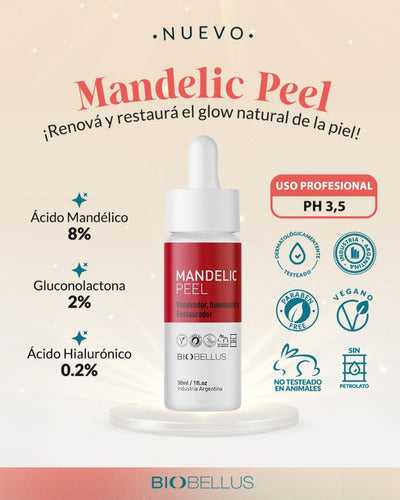 Mandelic Peel Cellular Renewal Serum Biobellus 30ml 5