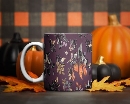 Kit  Plantillas Para Tazas Halloween Sublimación M5 2