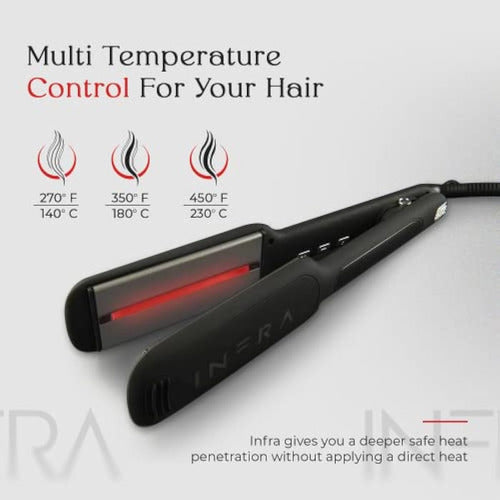 Infra™ Flat Iron Hair Straightener, Professional Styler 1