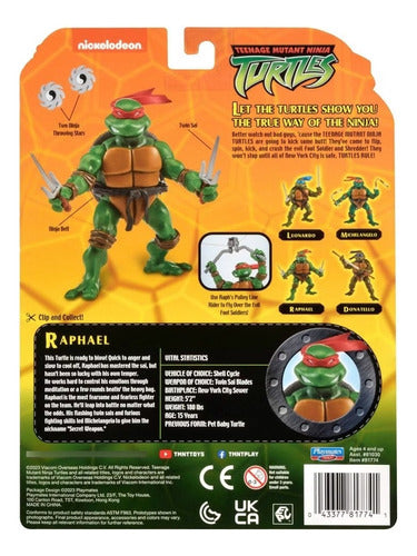 Playmates Raphael 40 Years Tmnt 2003 Serie Tortugas Ninja 4