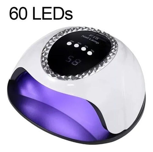 Seisa Professional Gel Nail UV LED Lamp F15 with Power Supply 1