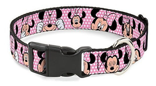 Buckledown Breakaway Cat Collar Minnie Mouse Expressions Lu 0