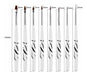 Set of 8 Brushes for Nail Art Sculpted Nail Decoration Deco 2