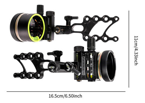 Mira De Arco Micro Ajustável Acessório 5 Pinos Mira De 1