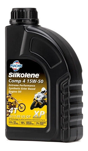 Wega/Silkolene Kit Service Cg New Titan 150 Filtro Aire Silko Semi Sia+ 2