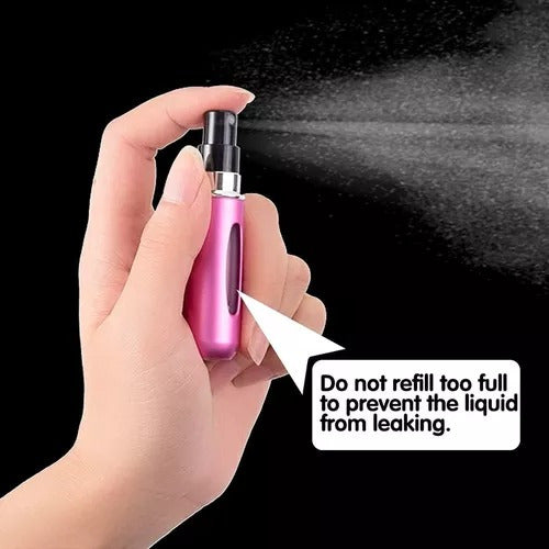 Mini Rechargeable 5ml Portable Perfume Atomizer in Various Colors 5