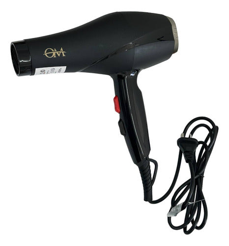 Professional Hair Dryer OM Cold Hot 1800W 0