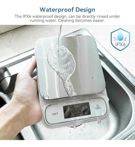 Bomata Waterproof Kitchen Scale IPX6 2