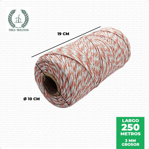 San Miguel Electric Fence Electroplastic Wire Roll 250m 1