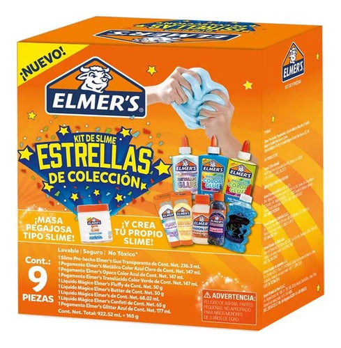 Elmer's Slime Collection Stars Kit 9 Pieces 2190602 0