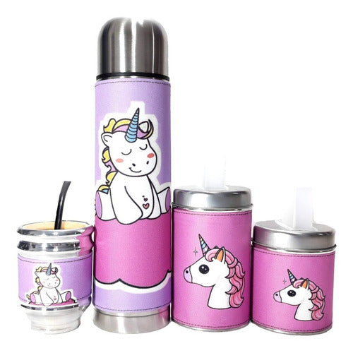 Marbry Shop Set Matero Equipo Kit De Mate, Unicornio 1