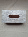 Generic Wooden and Mother of Pearl Tissue Box 1