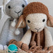 Handmade Sheep Amigurumi Crochet Toy - Cotton and Chenille Yarn! 2