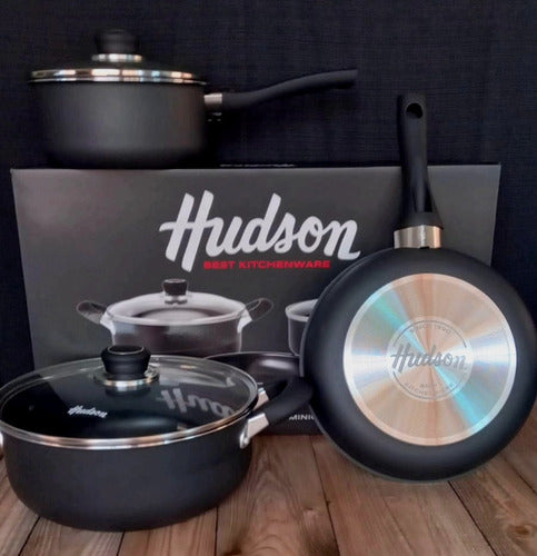 Hudson Teflón 4 Layers Cookware Set 1