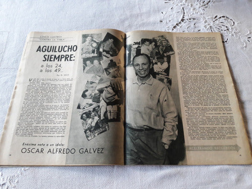 Revista El Grafico Nº 2251 28/11/1962 Adolfo Pedernera Gimna 1