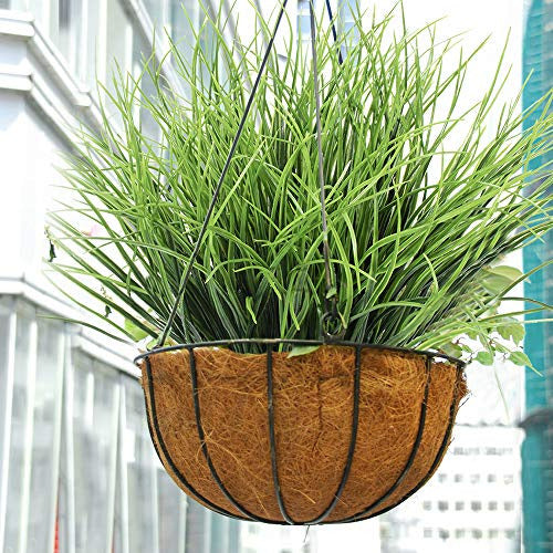 Slanc Artificial Grass Plants Faux Shrubs Artificial Bushes 3