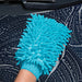 Set of 4 Microfiber Car Wash Gloves Cleaning Mitt Assorted Colors 46